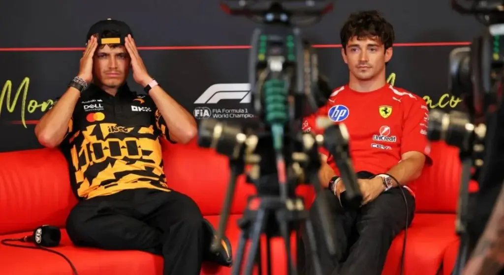 Charles Leclerc and Lando Norris sanctioned by the FIA