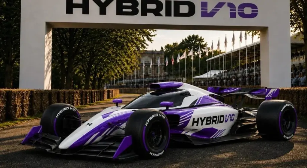 Anthony Hamilton's HybridV10 project reveals a first glimpse