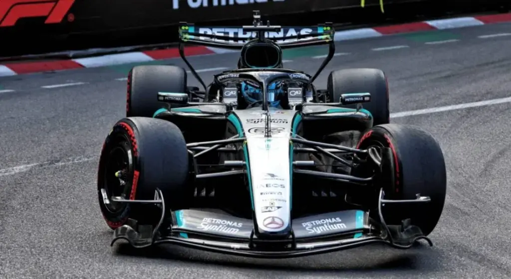 Russell caught out in Monaco: Mercedes gets a fine