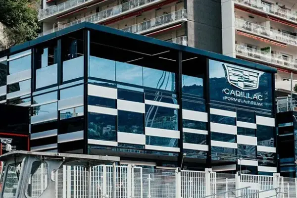 Images : Audi and Cadillac unveil their first F1 motorhomes in Monaco