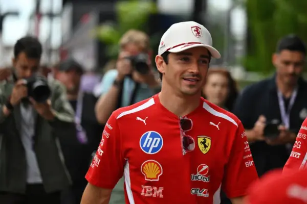 Charles Leclerc reportedly discussed with McLaren and Mercedes before extending with Ferrari