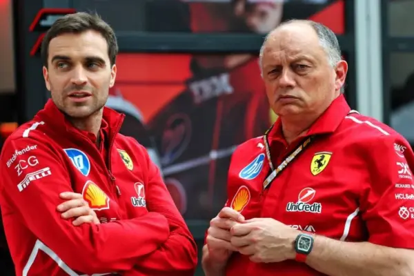 Frédéric Vasseur absent à Monaco ce samedi, mais Ferrari se veut rassurante