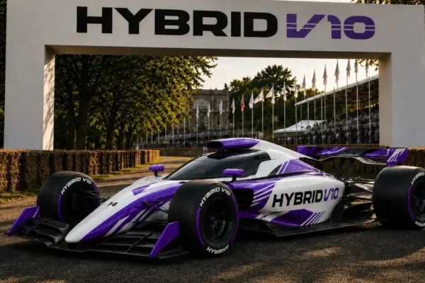 Anthony Hamilton's HybridV10 project unveils a first glimpse of the future concept thanks to AI