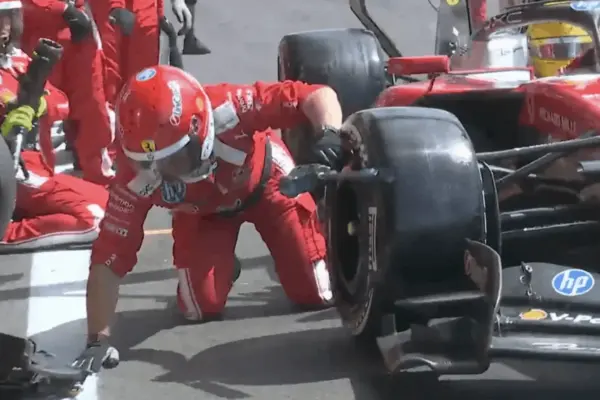 Lewis Hamilton feared the worst after hitting a Ferrari mechanic