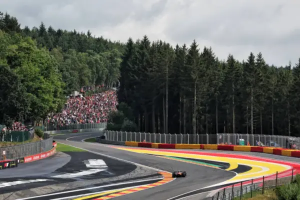 The TV schedule of the Belgian Grand Prix