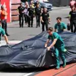 Aston Martin urgently brings in parts after Stroll's suspension failure