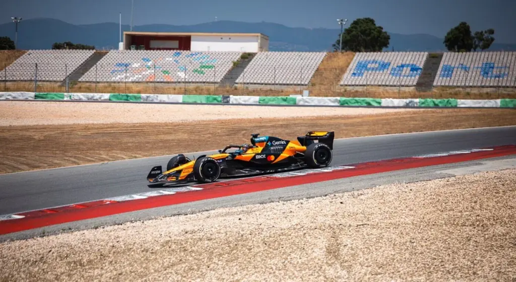 McLaren en mission de repérage à Portimão