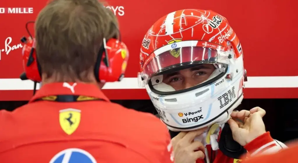 Charles Leclerc drops a bomb: 