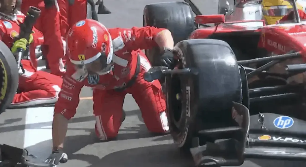 Lewis Hamilton's nightmare day continues: he hits a mechanic and risks a second penalty