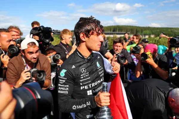 Kimi Antonelli comes back from afar: "Last year, I hit rock bottom at Spa"