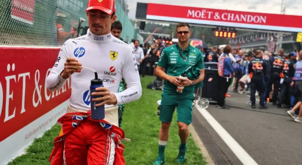Charles Leclerc refuses to get carried away despite Ferrari's progress