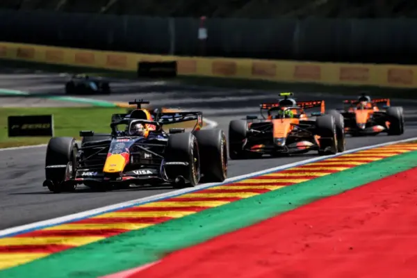 Max Verstappen recounts a scary moment at Spa: "I thought we were going to take off"