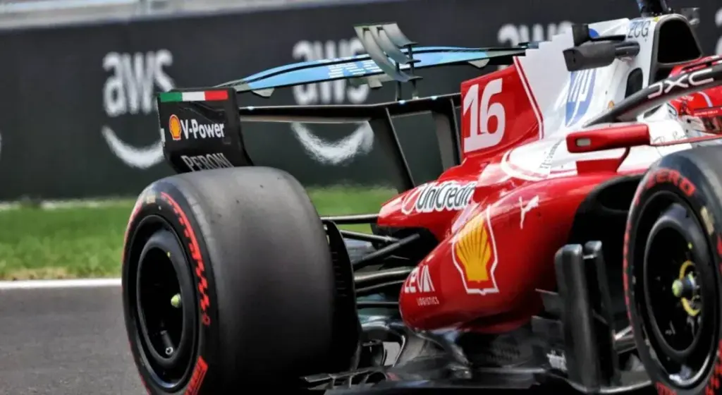 Ferrari unveils a spectacular new rear wing with mysterious 'rabbit ears'