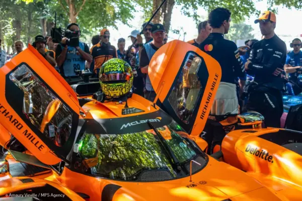Lando Norris dreams of competing in the 24 Hours of Le Mans for McLaren with Valentino Rossi