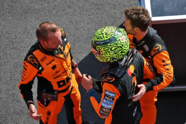 Lando Norris thought "it was over" before turning around the Hungarian Grand Prix