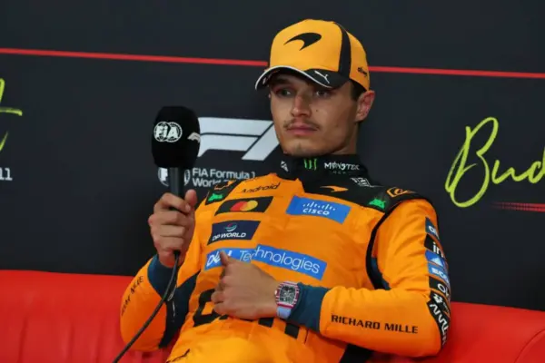 Lando Norris issues a warning to the competition: "When everything works, no one can stop me"