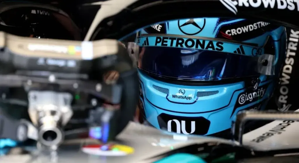 George Russell explains his delay behind Kimi Antonelli after a setup error at Spa