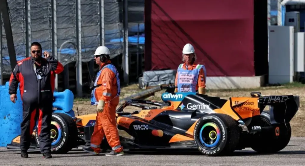 Oscar Piastri devastated after his retirement in Hungary: 