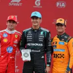 George Russell relieved after a potentially tricky Sprint finish at Zandvoort