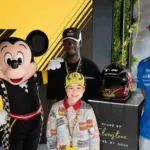 A Disney helmet signed by the 20 F1 drivers sold at a record price at an auction