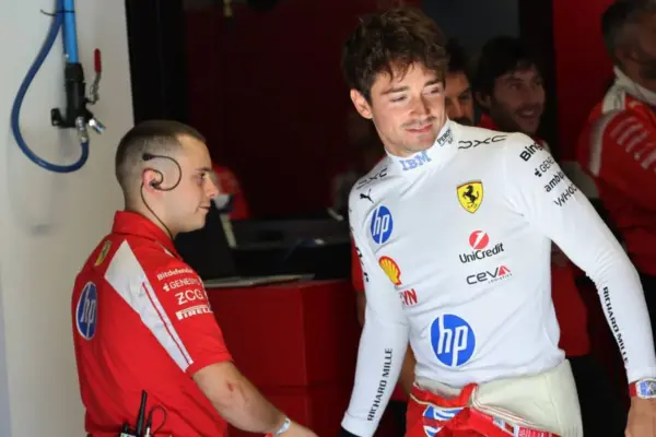 Charles Leclerc warns before qualifying in Madrid: "Overtaking will be very rare"