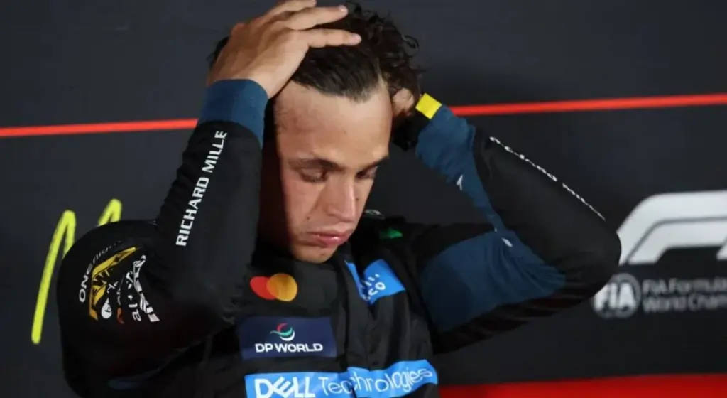 Lando Norris bitter after losing a promised victory in Madrid: 